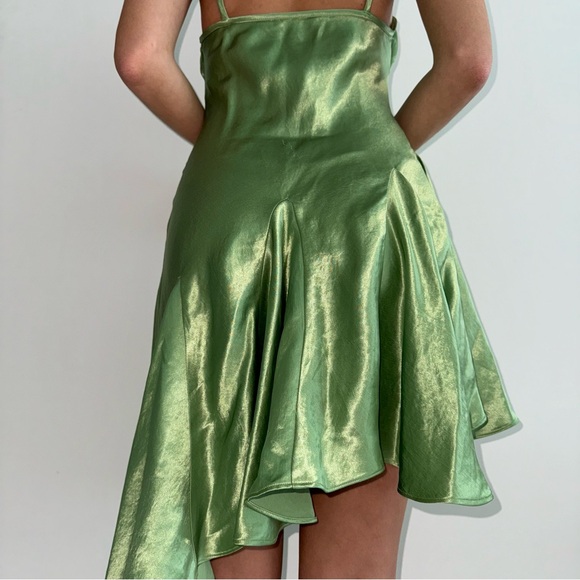 COLLINA STRADA Poison Ivy asymmetric minidress - Picture 5 of 7